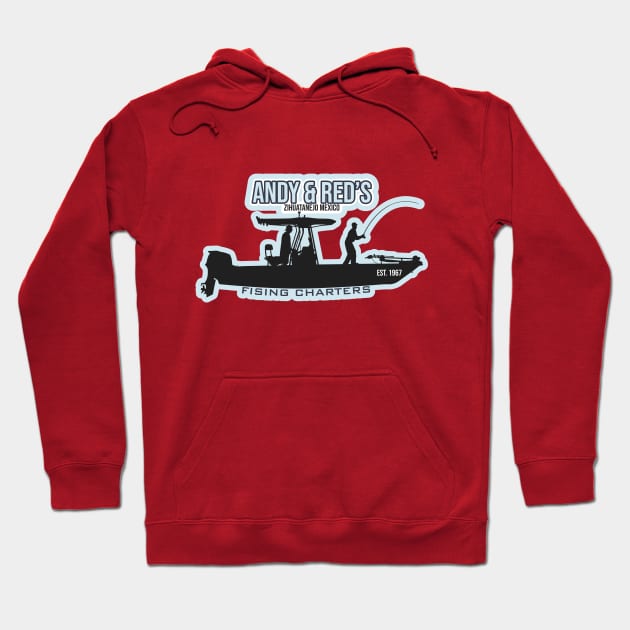 Andy & Red's Fishing Charters Hoodie by Geminiguys